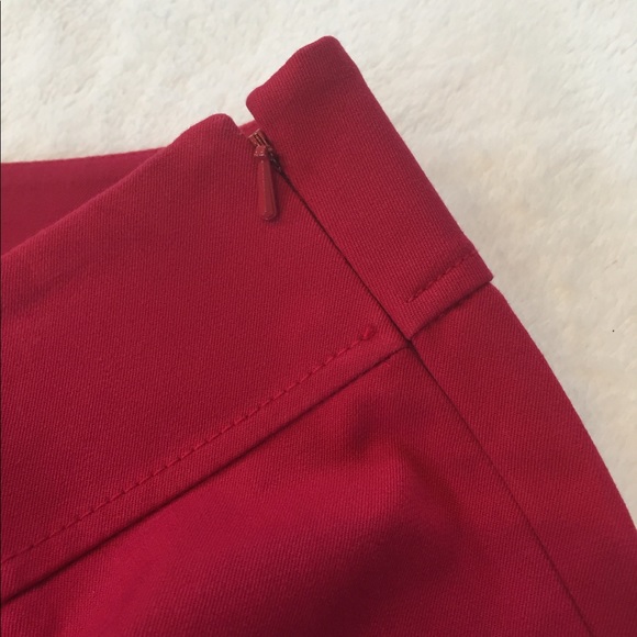 Ann Taylor Red KATE Dress Pants Slacks 4 EUC - Picture 6 of 7